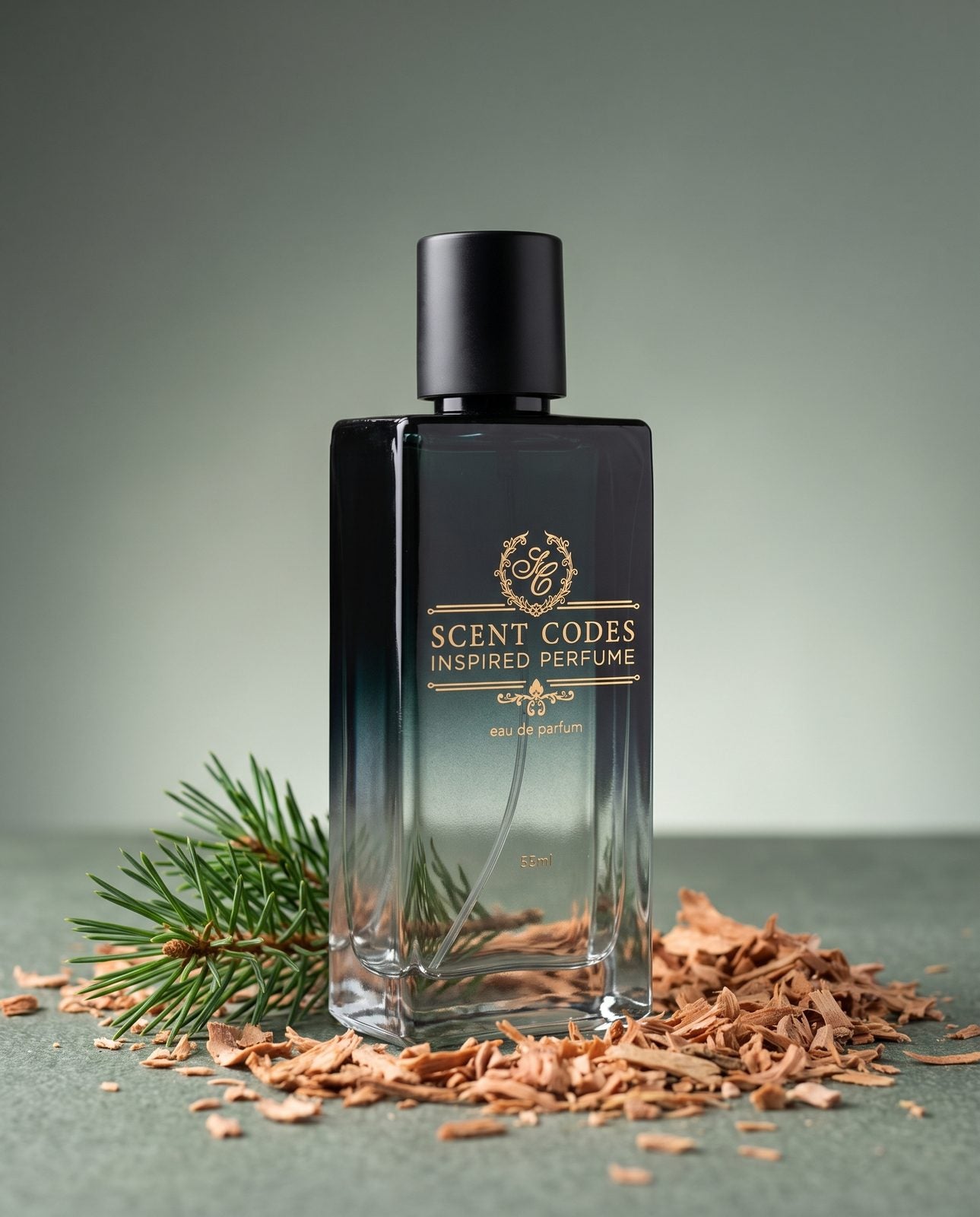 Fragrance 50ml — the woody codes reward being worn close to a wool collar.